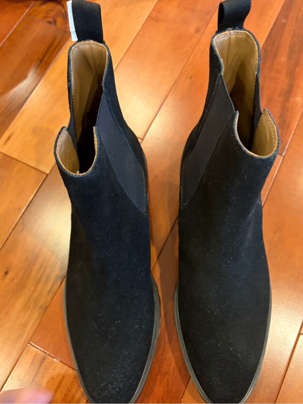 Quince Black Suede boot
